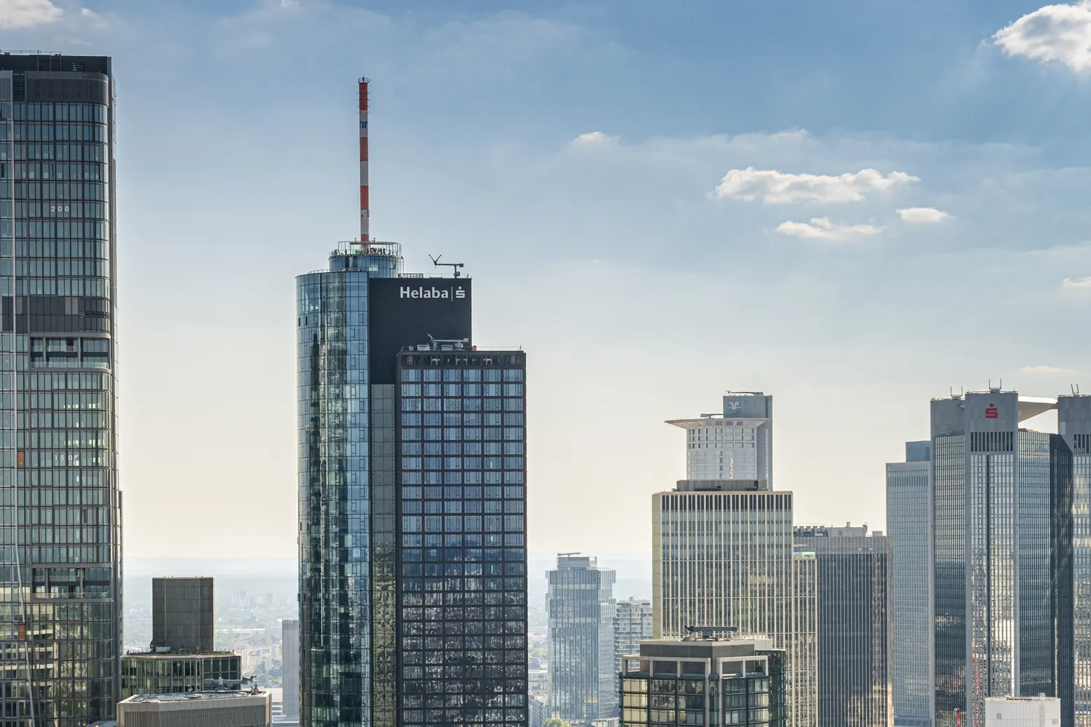 MAIN TOWER, Frankfurt.</br>Helaba Landesbank Hessen-Thüringen.