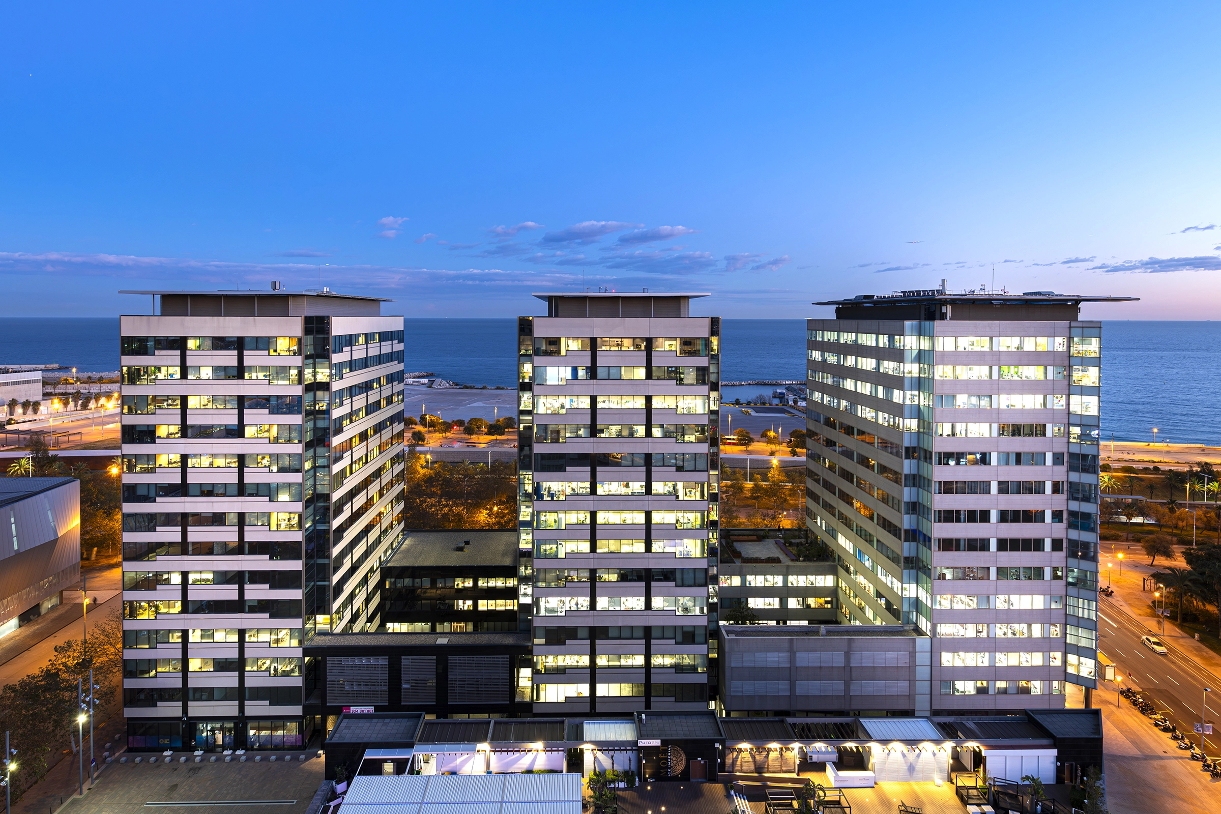Torre Diagonal Mar, Barcelona.</br>Union Investment